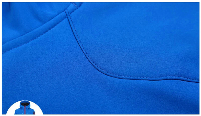 Горячая Спорт на открытом воздухе ветрозащитное мягкое покрытие водонепроницаемый теплый кемпинг рыбалка Взрослый мужской одежды полиэстер походная куртка