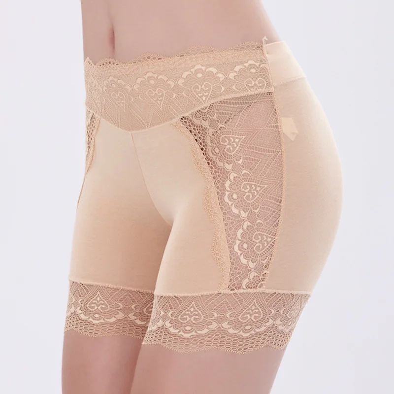 

Free Shipping The exposed security trousers Three points lace breathable insurance pants Increase render underwear #7236R2