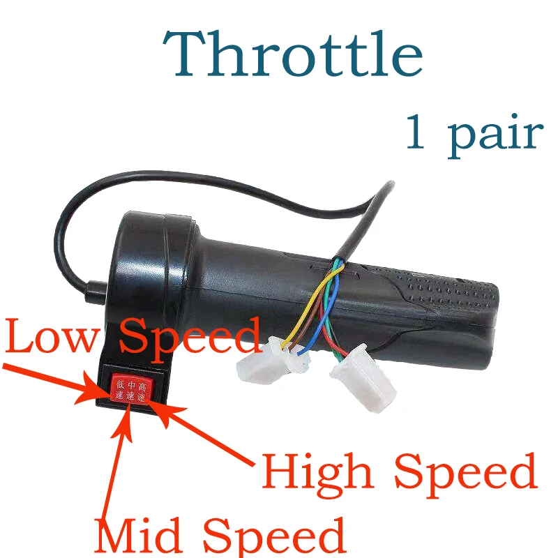 Best DC Brushed Motor Conversion Kit Electric Bike 24V- 48V 500W 1000W Motor Controller 3 speed Throttle bicicleta electrica plegable 12