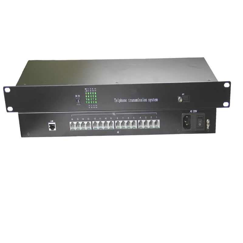 16Ch PCM Voice Telephone Fiber Optical Media Converter With Ethernet FC Single mode 20Km High Quality 16Ch PCM Voice Telephone Fiber Optical Media Converter With Ethernet FC Single mode 20Km High Quality