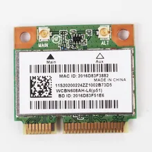 Беспроводной адаптер карты для Atheros AR5B225 AR9485 Половина Mini PCI-E WI-FI bluetooth 4,0 для lenovo G400 G400S G500 G405 M490