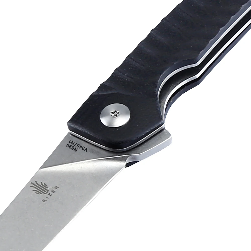Складной нож Kizer V3457N1 для повседневного использования essencial кемпинга и охоты