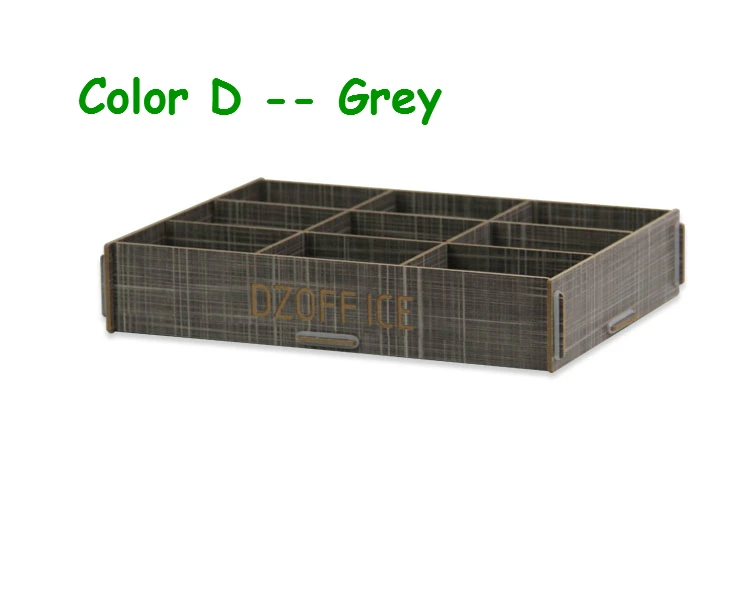 Многоцелевой 9 пледы деревянные ящики для хранения нижнего белья коробки для хранения Косметика ювелирные изделия дисплей Collation Box
