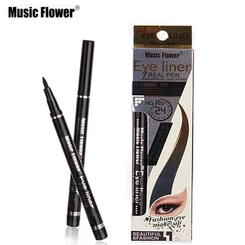 

1pcs Beauty Eye Makeup 5 Color Music Flower Brand Makeup Eyeliner Pen Long Lasting Waterproof Sweatproof Liquid Eye Line Pencil