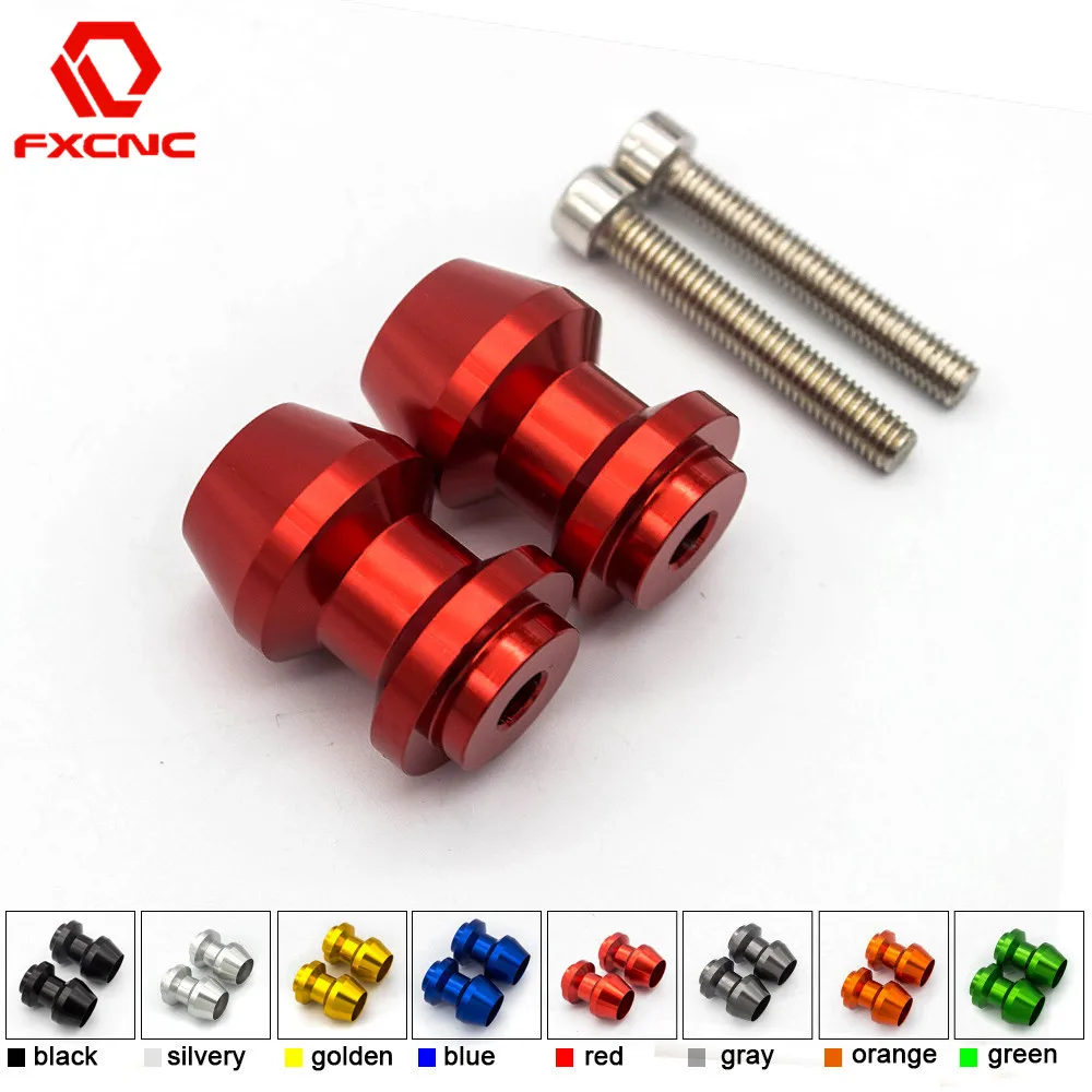 M8 CNC Motorcycle Swingarm Spool Sliders Swing Arm Spools For Triumph Daytona 675 Street Triple/R | Автомобили и мотоциклы