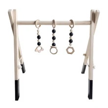 1 шт. детский фитнес-каркас деревянный развивающий для маленьких детей оборудование для игр стойка для фитнеса