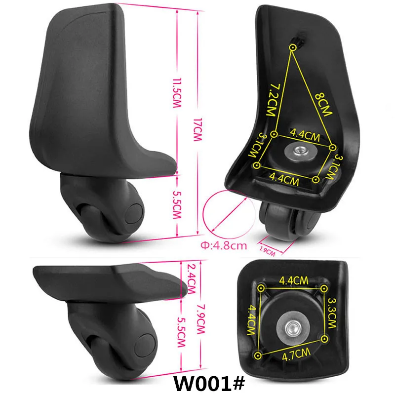 Replacement Luggage Wheels Trolley Accessories Repair