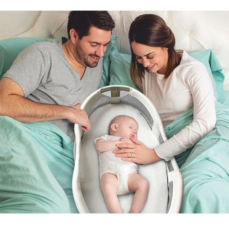 

Children's bed Newborn baby Cradles Crib infant safety Portable folding bed cot playpens bed child comfort station Car portable