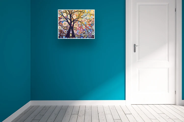DIY картина маслом картины по номерам на холсте дерево цифровой модуль окраски Ручная роспись Акриловая работа для спальни детская комната