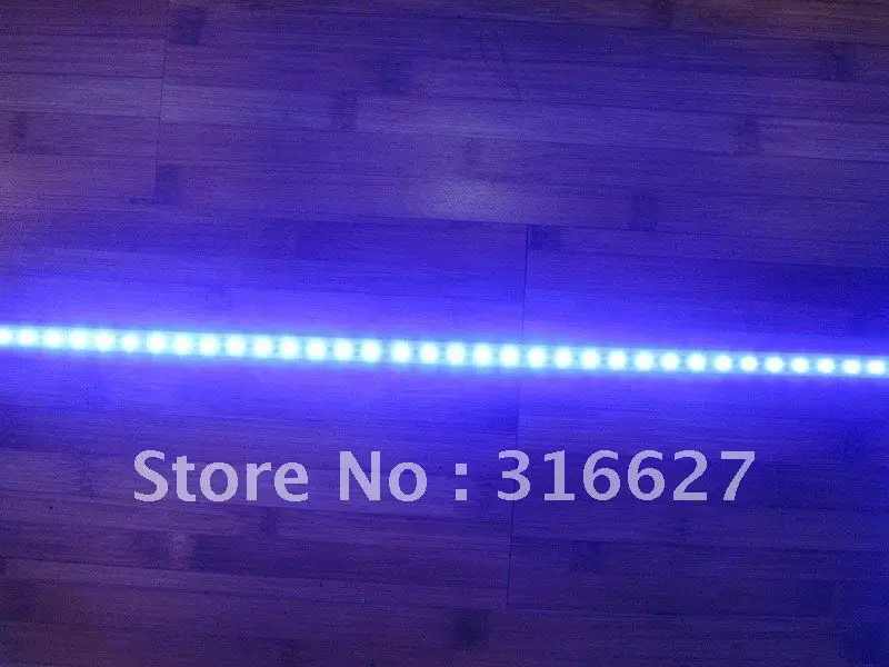 50 см супер яркий 36leds жесткой Hard светодиодные полосы Бар Синий цвет Жесткая свет DC 12 В под шкафы светодиодные панели