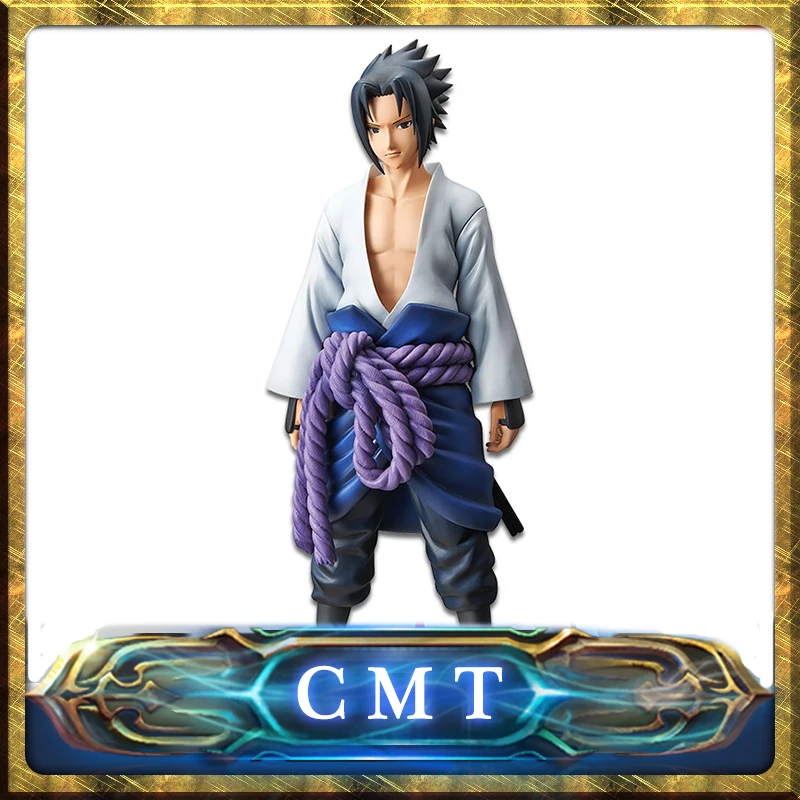 

CMT In Stock Origianl BANPRESTO Naruto SHIPPUDEN Grandista Shinobi Relations UCHIHA SASUKE Anime PVC Toys Figure