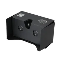 Portable Head-Mounted DIY Google Cardboard V2.0 3D Glasses 3D VR Virtual Reality Video Glasses for Up to 6″ Smart Phones