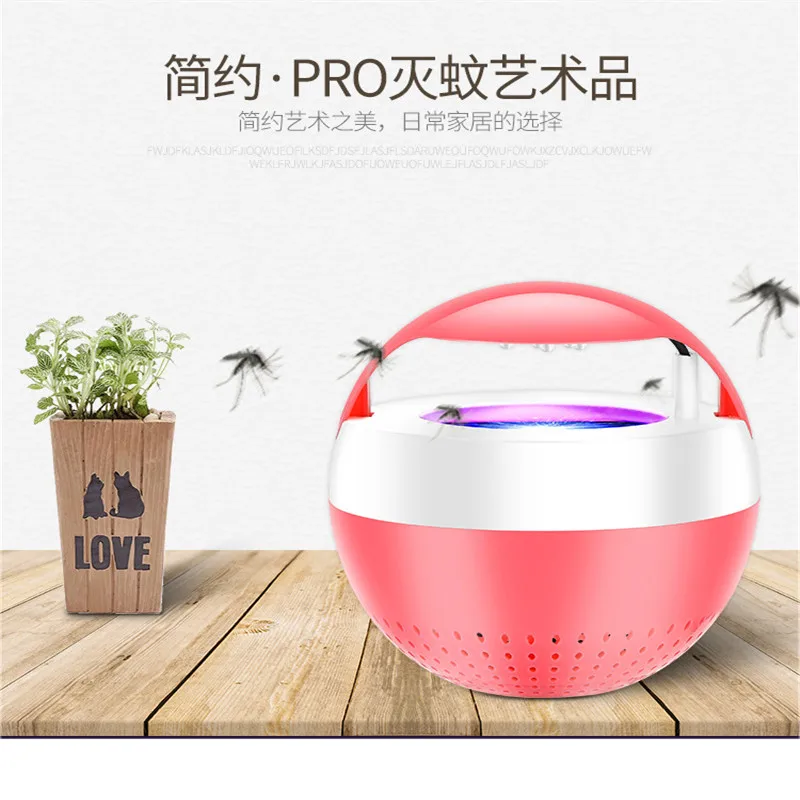 Electric Mosquito Killer lamp USB Electronics anti mosquito Trap LED Night Light Lamp Bug insect killer Lights Pest Repeller U3
