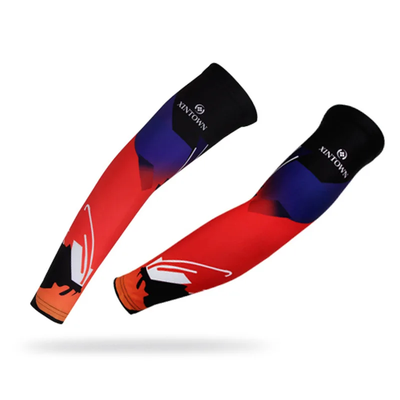 

XINTOWN Cycling Arm Sleeves Running Armwarmers UV Protection MTB Bike Bicycle Sleeves Arm Protection Riding Arm Sleeves