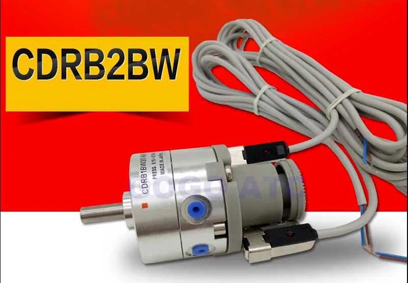 Высокое качество роторный привод один лопасти CRB2BW/CDRB2BW10-90/180 s 90 180 270 Вращающийся Угол Двойной вал роторный воздушный цилиндр