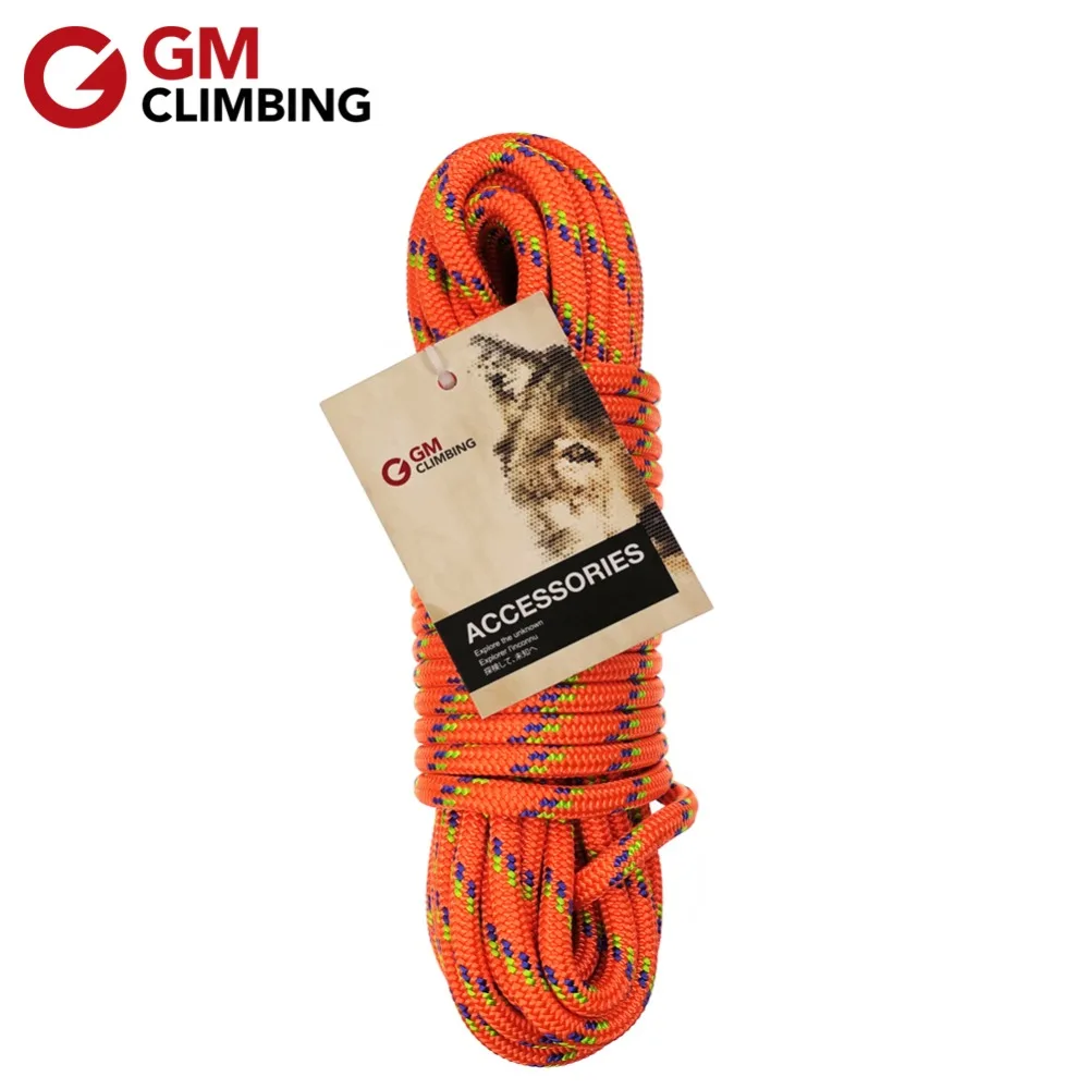 23kN Climbing 10mm Double Braid Accessory Utility Cord 20ft Caving