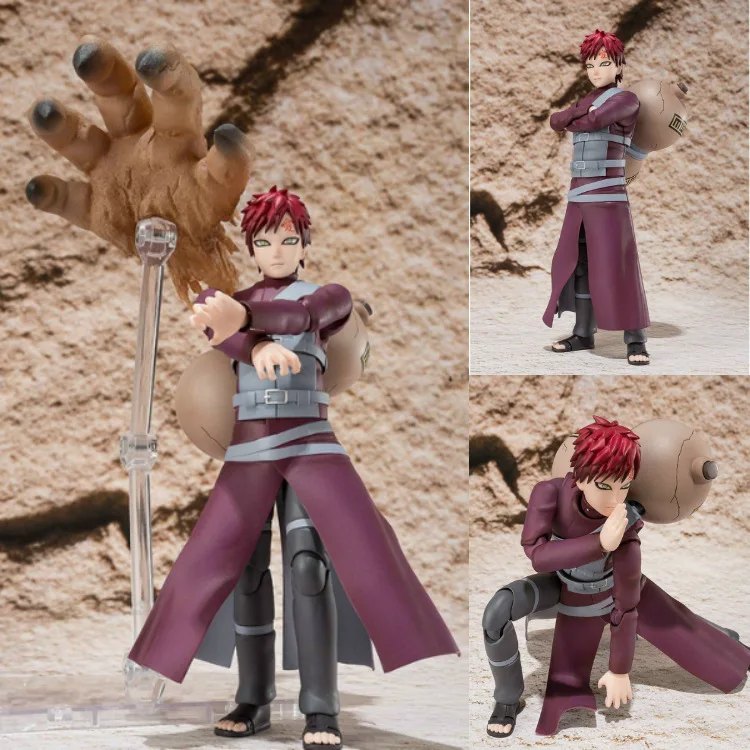 THINKEASY 15 см SHF японское аниме милая фигурка Наруто повязка на голову Sabaku no Gaara Uzumaki коллекция фигурок из ПВХ Модель игрушки