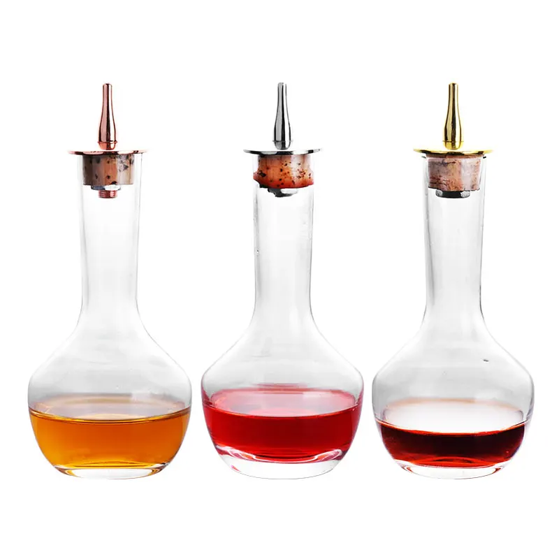 

Japanese Style Glass Bitters Bottle - 90 ml / 3 oz