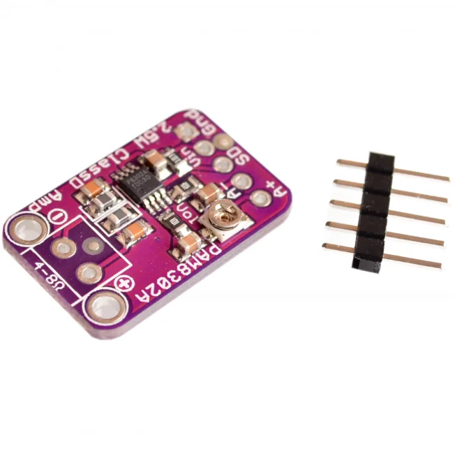 10pcs/lot CJMCU-832 PAM8302 2.5W single channel Class D Audio power amplifier module PAM8302A development board | Электронные