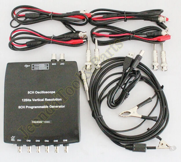 

New Hantek 1008C 8CH USB Auto Scope DAQ 8CH Programmable Generator 8 Channel
