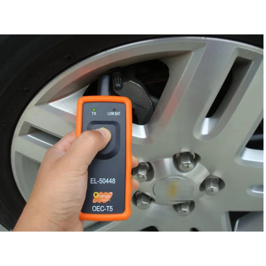 TPMS для G-M для Opel для Ford EL-50448 50448 Автомобильный датчик контроля давления в шинах датчик TPMS инструмент сброса+ 12 В Автоматический цифровой тестер батареи