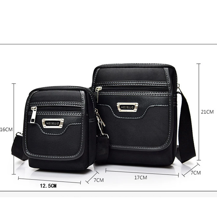 السيد. YLLS الرجال الأعمال الأزياء أكسفورد حقائب كتف عارضة سستة الذكور حقيبة قدرة عالية الصلبة Crossbody أكياس خمر شهم