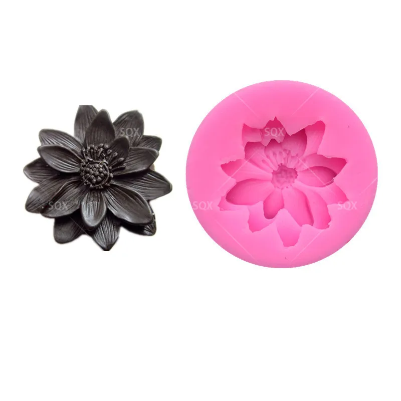 3D Flower Silicone Fondant Molds Mould Baking Cake Mold Mould Lace