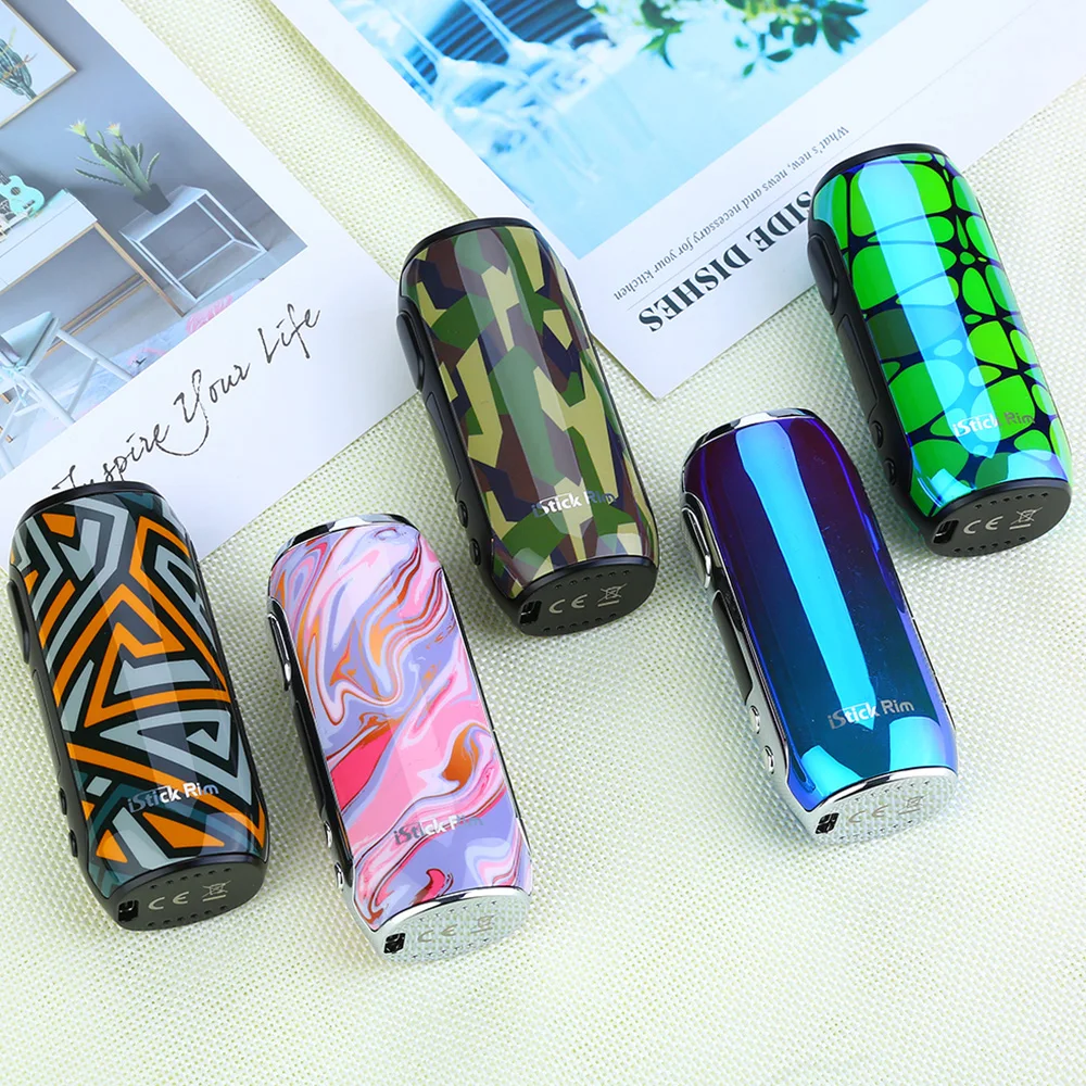 Оригинальный 80 Вт Eleaf iStick Rim Kit с 4 мл Melo 5 Tank vs MOD 3000 мАч электронная сигарета Vape Vaporizer