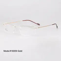 SPITOIKO навесной без оправы с эффектом памяти металлические очки рецепт; очки оптические очки кадр 16009