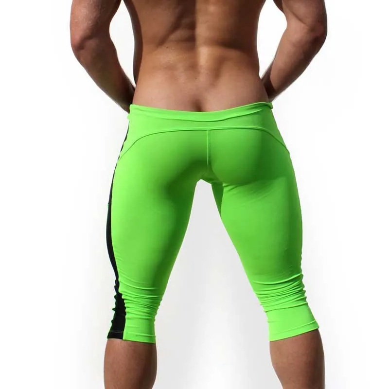 mens low rise compression shorts