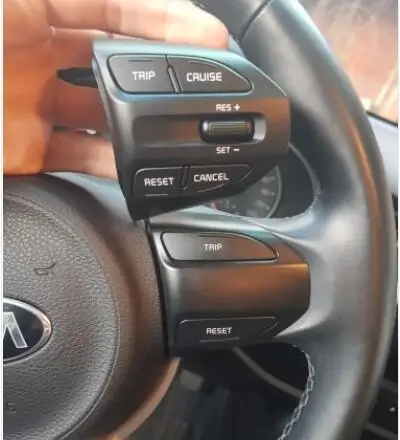 Кнопка рулевого колеса для KIA K2 RIO кнопки Bluetooth телефон круиз контроль громкости - Цвет: Model B