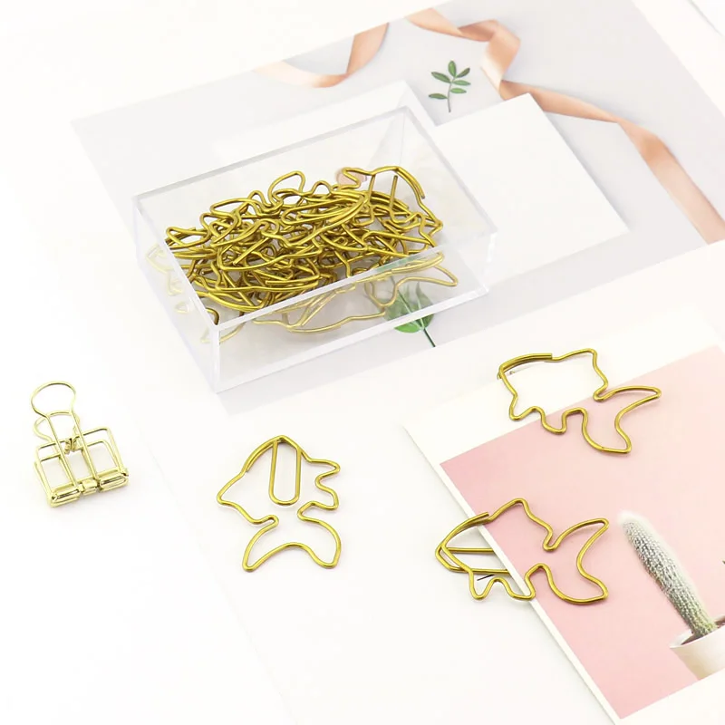 clear binder clips