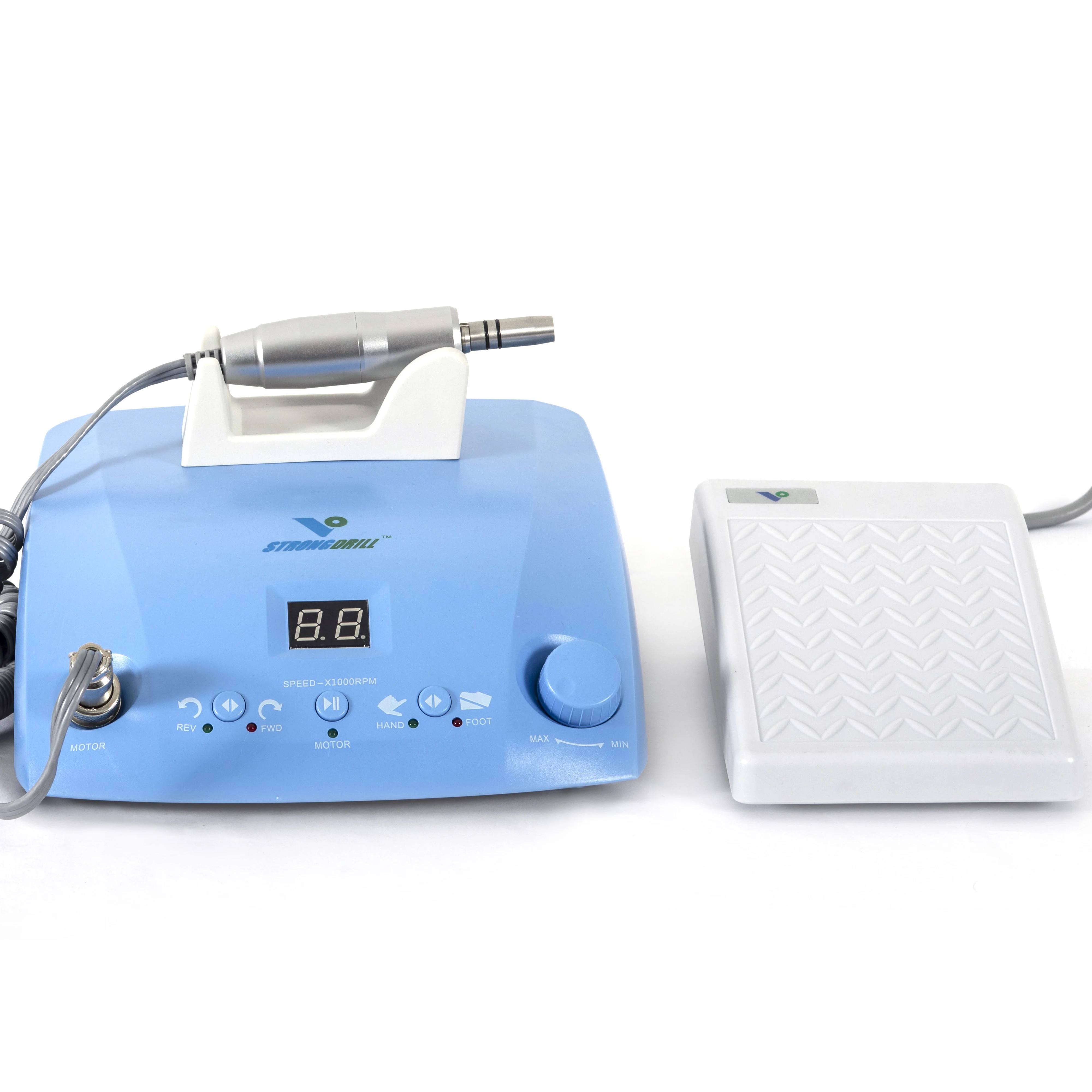 50,000 RPM brushless motor, using foot dental laboratory polishing kit QZ60 + W101E mobile dental microcomputer 2