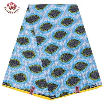 

Ankara Polyester Wax Prints Fabric Binta Real Wax High Quality 6 yards 2019African Fabric for Party Dress FP6198
