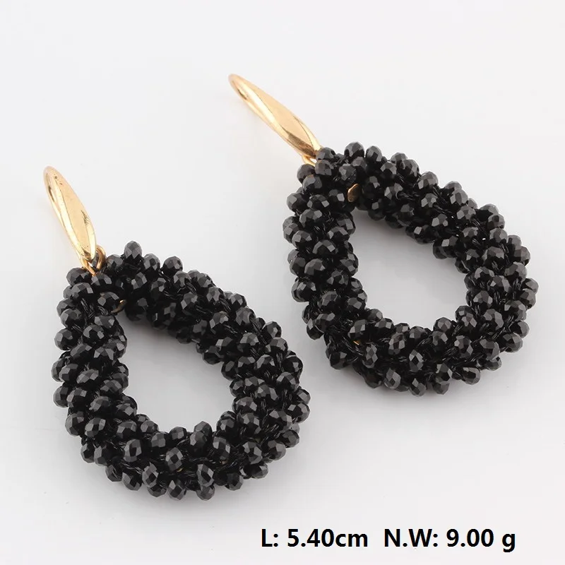 Earrings for woman Black