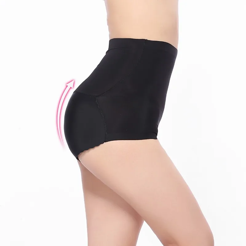 S-XL High Waist Sexy Padding Panties Bum Padded Butt lifter Enhancer Hip Push Up Panties Underwear Seamless Panties Buttocks