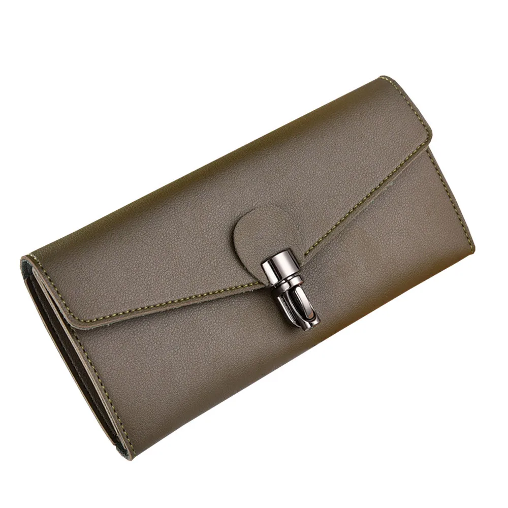 Большой Вместительный Кожаный клатч-бумажник, кошелек для карт, кошелек для женщин, высокое качество, прочный Carteira YL1