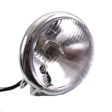 Motociclo Della Luce Della Testa Della Lampada Del Faro Per Harley Bobber Chopper Cruiser Cafe Racer Vecchia Scuola Su Misura