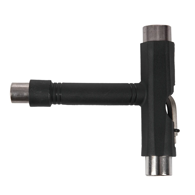 Roller Skate Skateboard Longboard T Shape Board ATB Tool Hex Key Multi-Function Universal Black Useful (black)