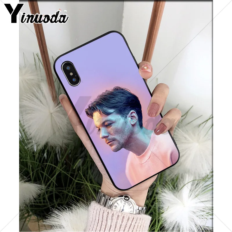 Yinuoda لويس توملينسون الأسود لينة TPU غطاء إطار هاتف محمول ل أبل فون 8 7 6 6 S زائد X XS ماكس 5 5 S SE XR الهواتف المحمولة