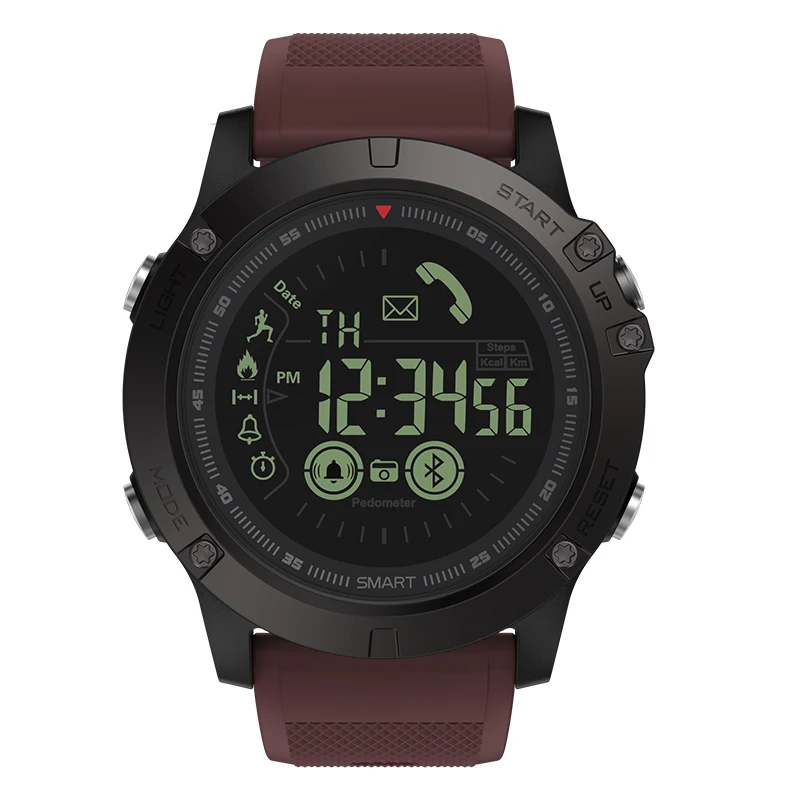 Водонепроницаемые Смарт-часы с Bluetooth 50 м Zeblaze VIBE 3 Спортивные Смарт-часы 33 месяца в режиме ожидания мужские часы для IOS и Android