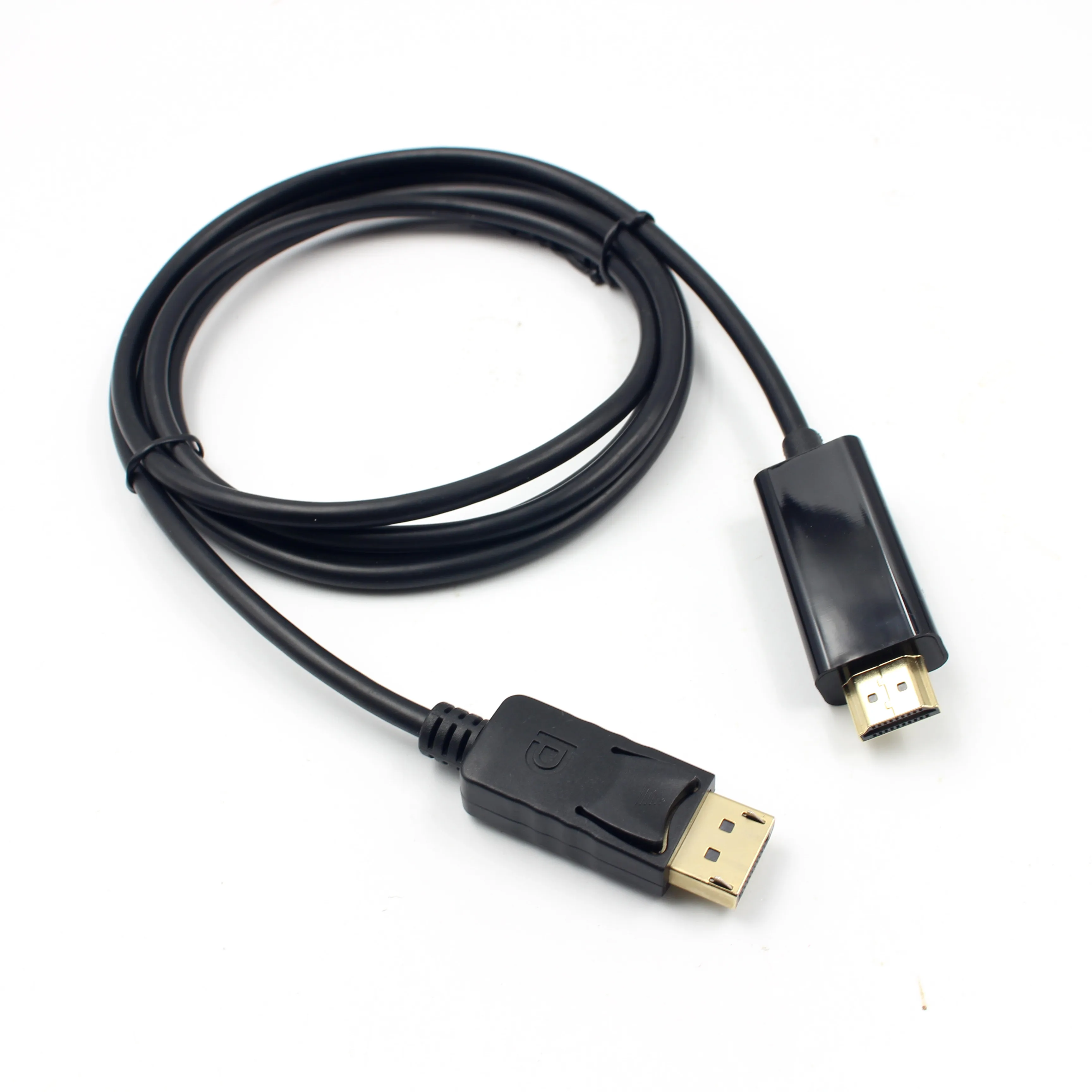 

1pcs New Hot Mini DP to HDMI Cable Male to Male Adapter Mini DisplayPort for HDTV Monitor Projector PC Laptop 6ft 1.8M