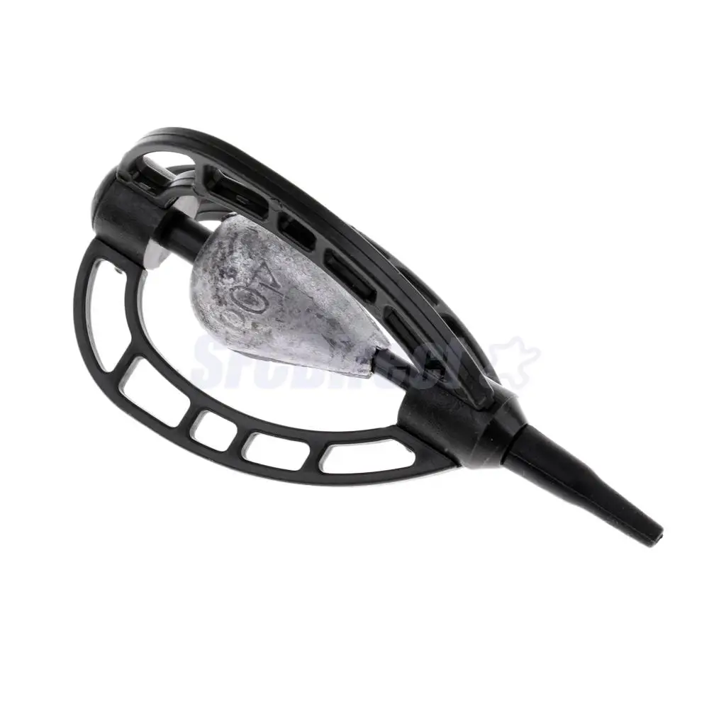 In-line Method Fishing Feeder Swim Feeders Carp Fishing Baits Cage Trap with Lead Sinker 40g 45g