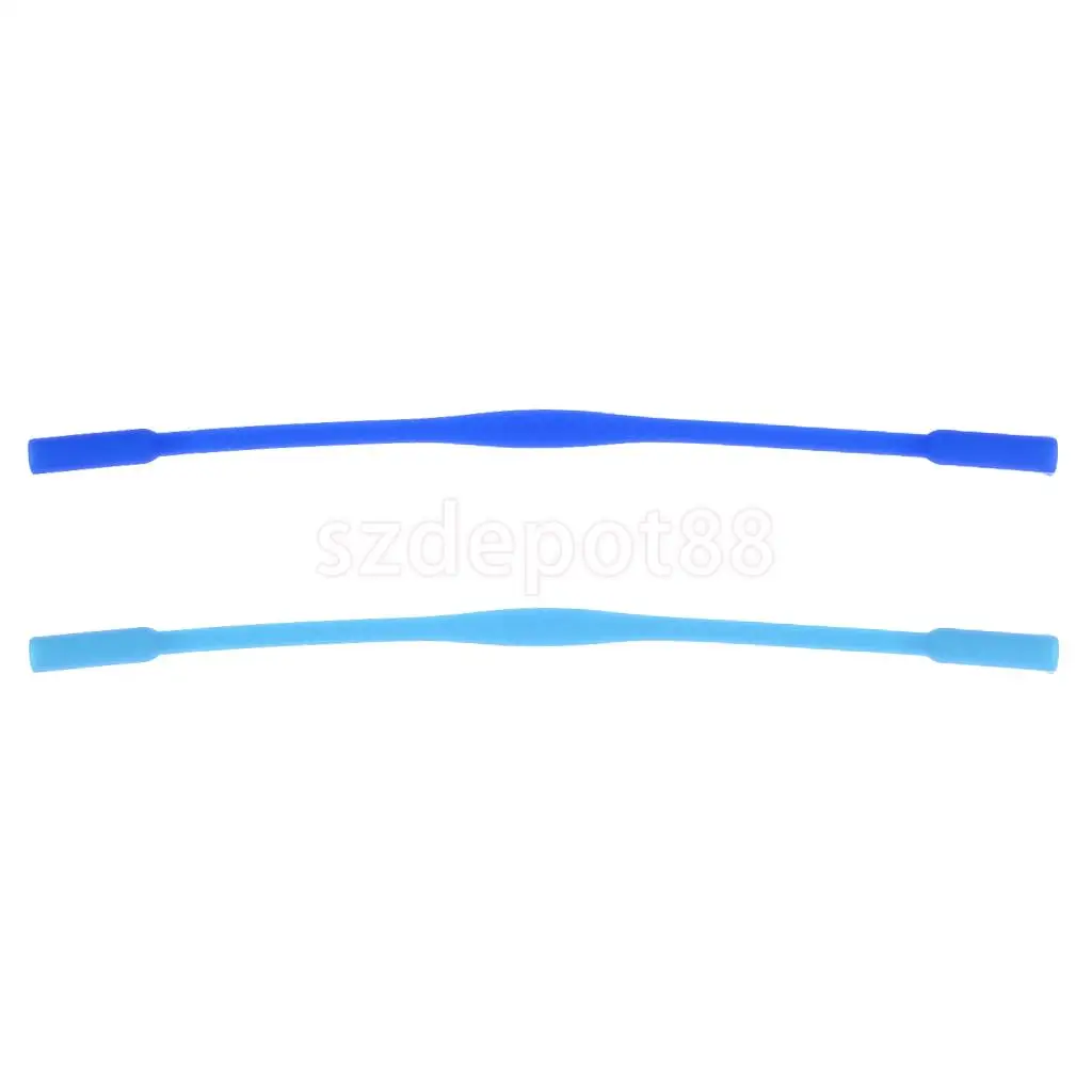 2 Pieces Silicone Kids Eyewear Cord Glasses Eyeglasses Sunglasses Holder Strap Retainer Rope