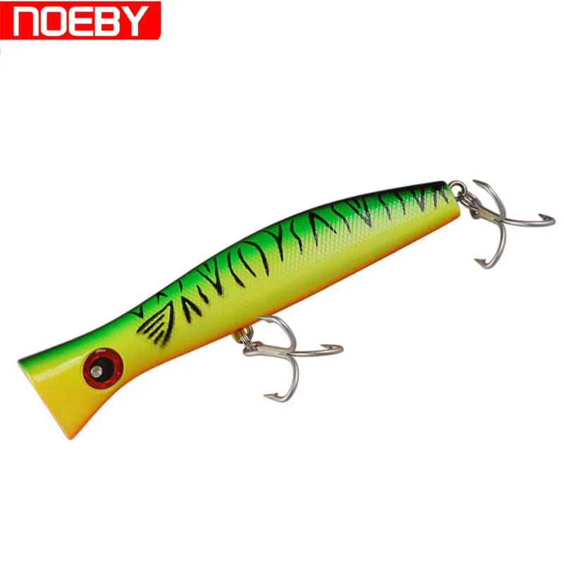 

NOEBY Trolling Popper Lure 200mm 116g Big Game Tuna Marlin Top Water Hard Fishing Lure VMC Hook NBL 9248