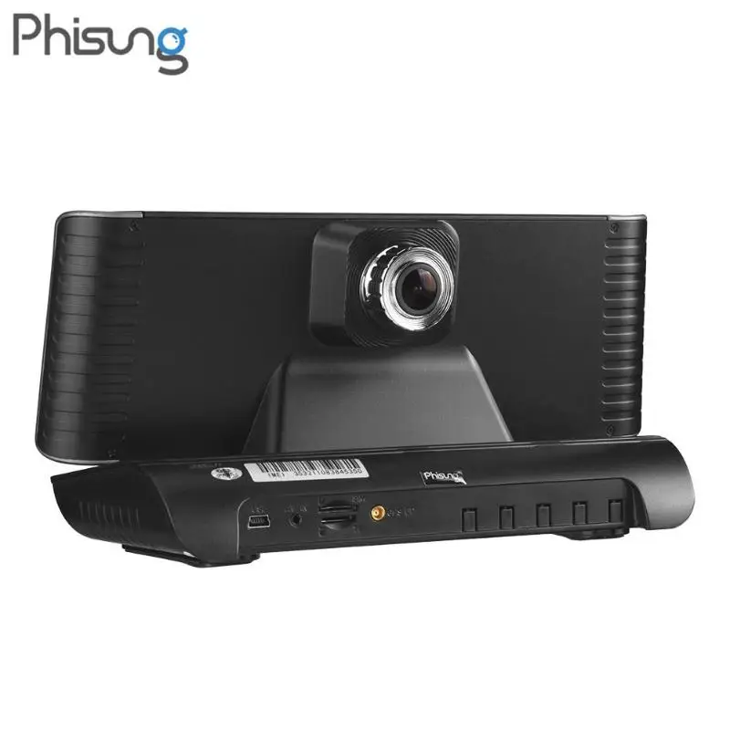 Phisung E02 " приборной панели портативный автомобильный DVR видеорегистратор 4G, Wi-Fi, андроид полный высокой четкости 1080P gps навигации регистратор видео Регистраторы монитор