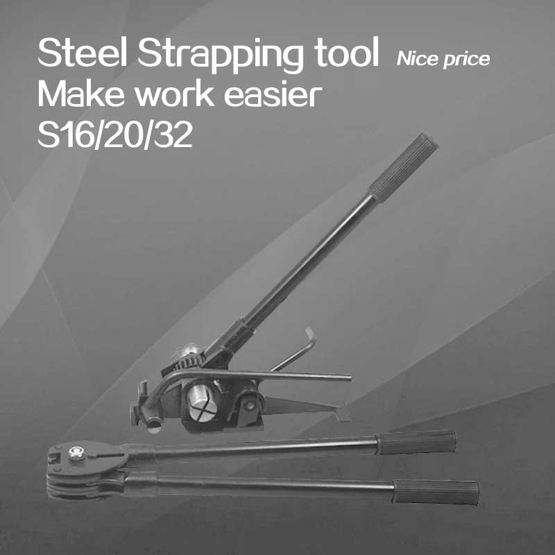 Manual steel strapping tool, hand strapping machine, steel belt banding