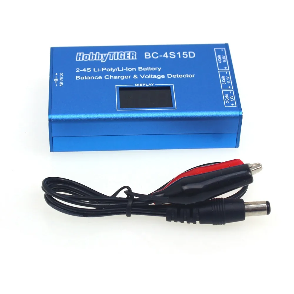 

RC Battery Balance Charger Voltage 1500mA Tester 2S 3S 4S Cell Li-Ion Li-Poly No Adapter For Quadcopter Hexacopter F05668