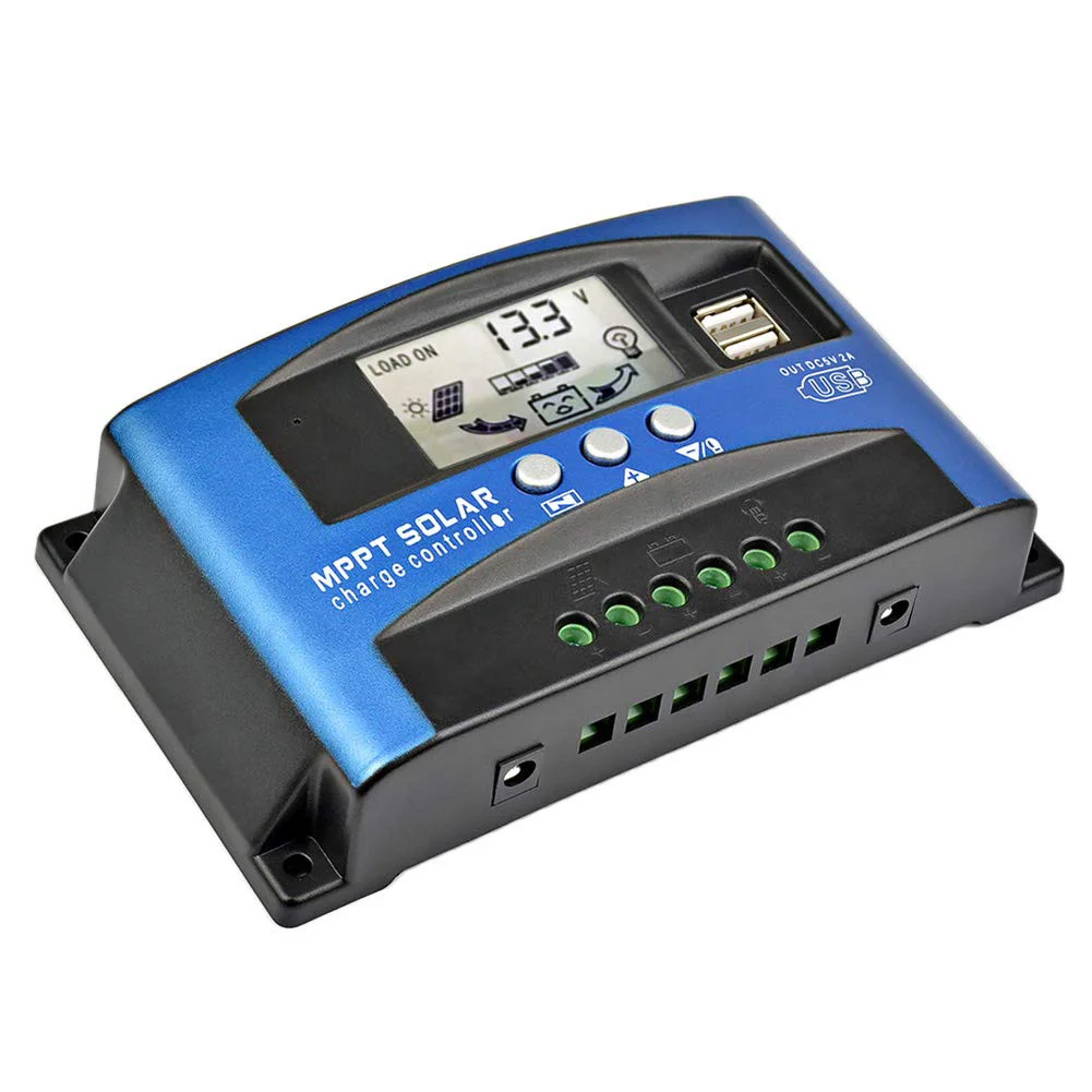 

30A MPPT Solar Charge Controller with LCD Display Multiple Load Control Modes SLC88