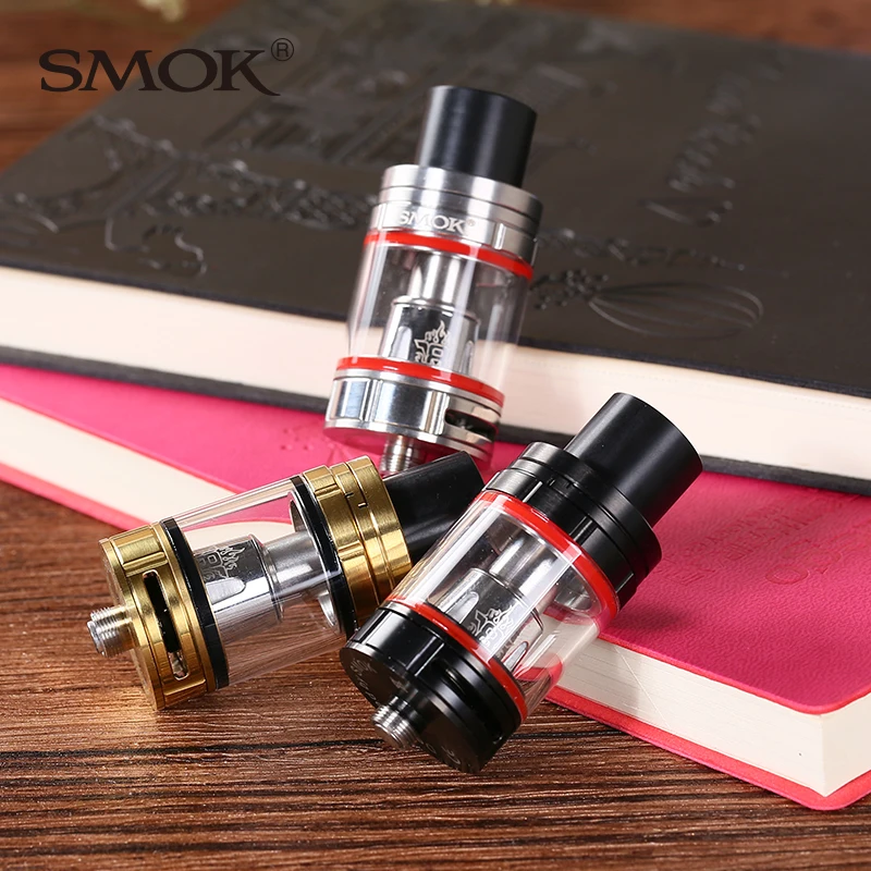 Smok TFV8 большой детский бак Регулируемый воздушный поток 5 мл емкость электронная